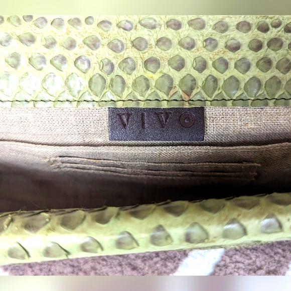 Vivo Genuine Python Clutch - Picture 8 of 11
